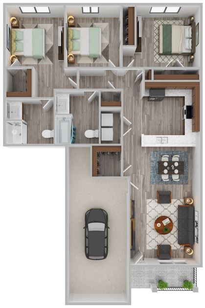 3853 bed, 2 bath type B-2.JPG